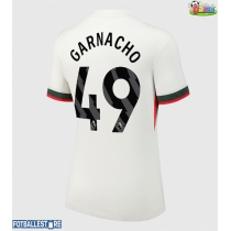 Chelsea Alejandro Garnacho #49 Bortedrakt Dame 2025-26 Kortermet